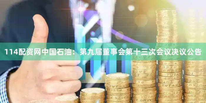 114配资网中国石油：第九届董事会第十三次会议决议公告
