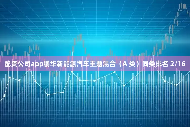 配资公司app鹏华新能源汽车主题混合（A 类）同类排名 2/16