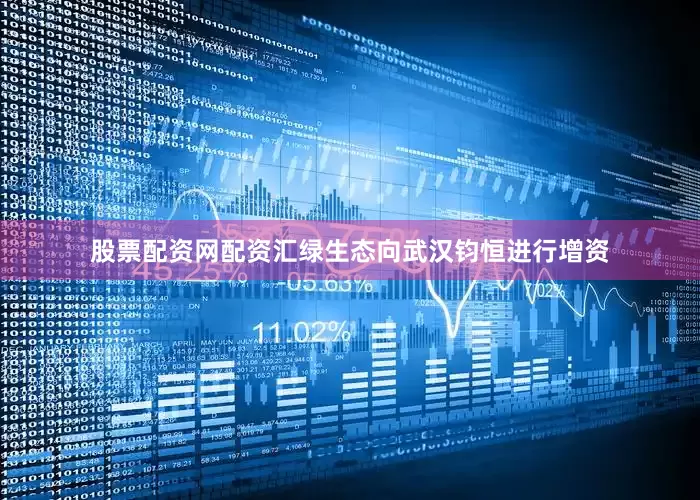 股票配资网配资汇绿生态向武汉钧恒进行增资